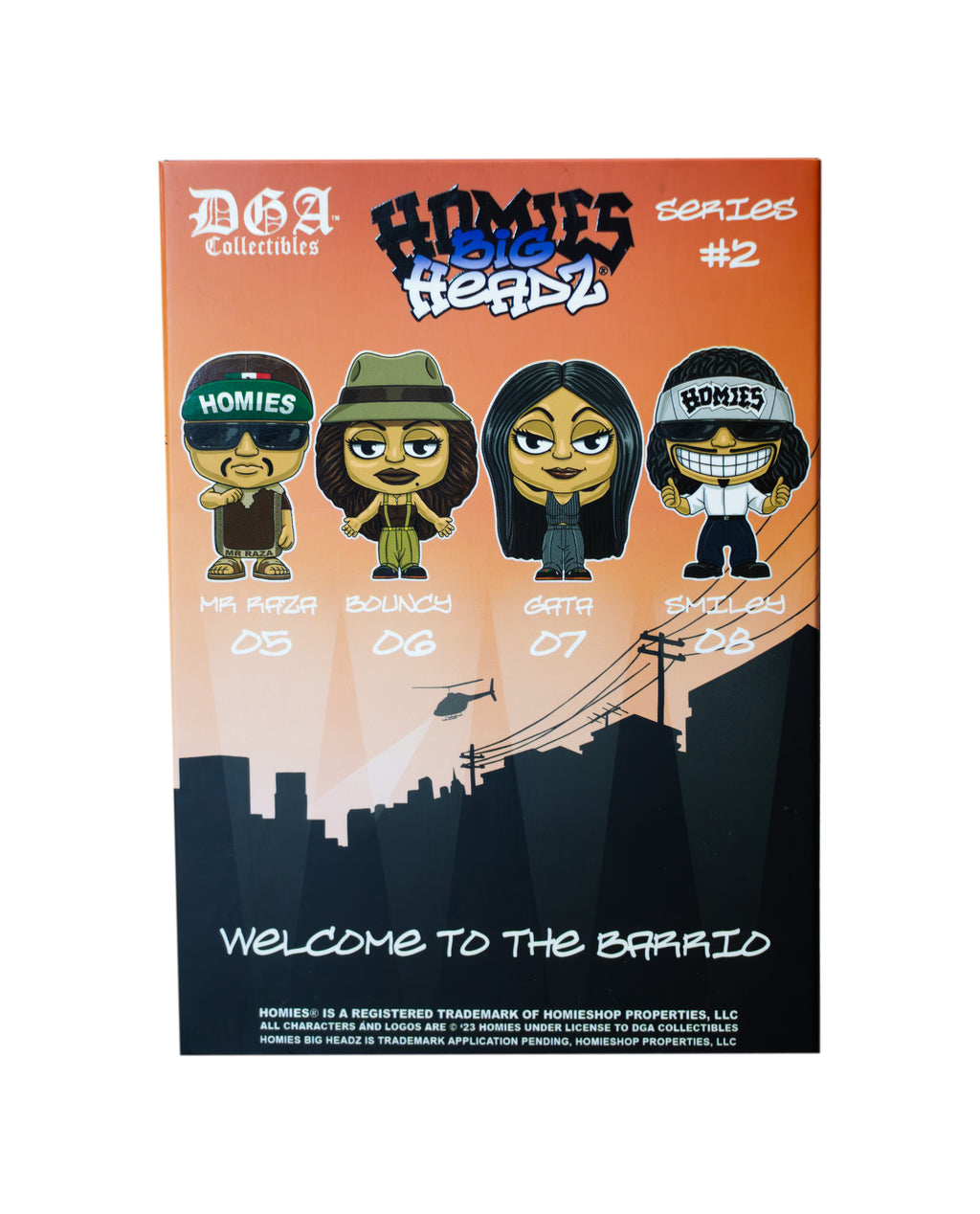 HOMIES - BOUNCY BIG HEADZ Figure Series #2
