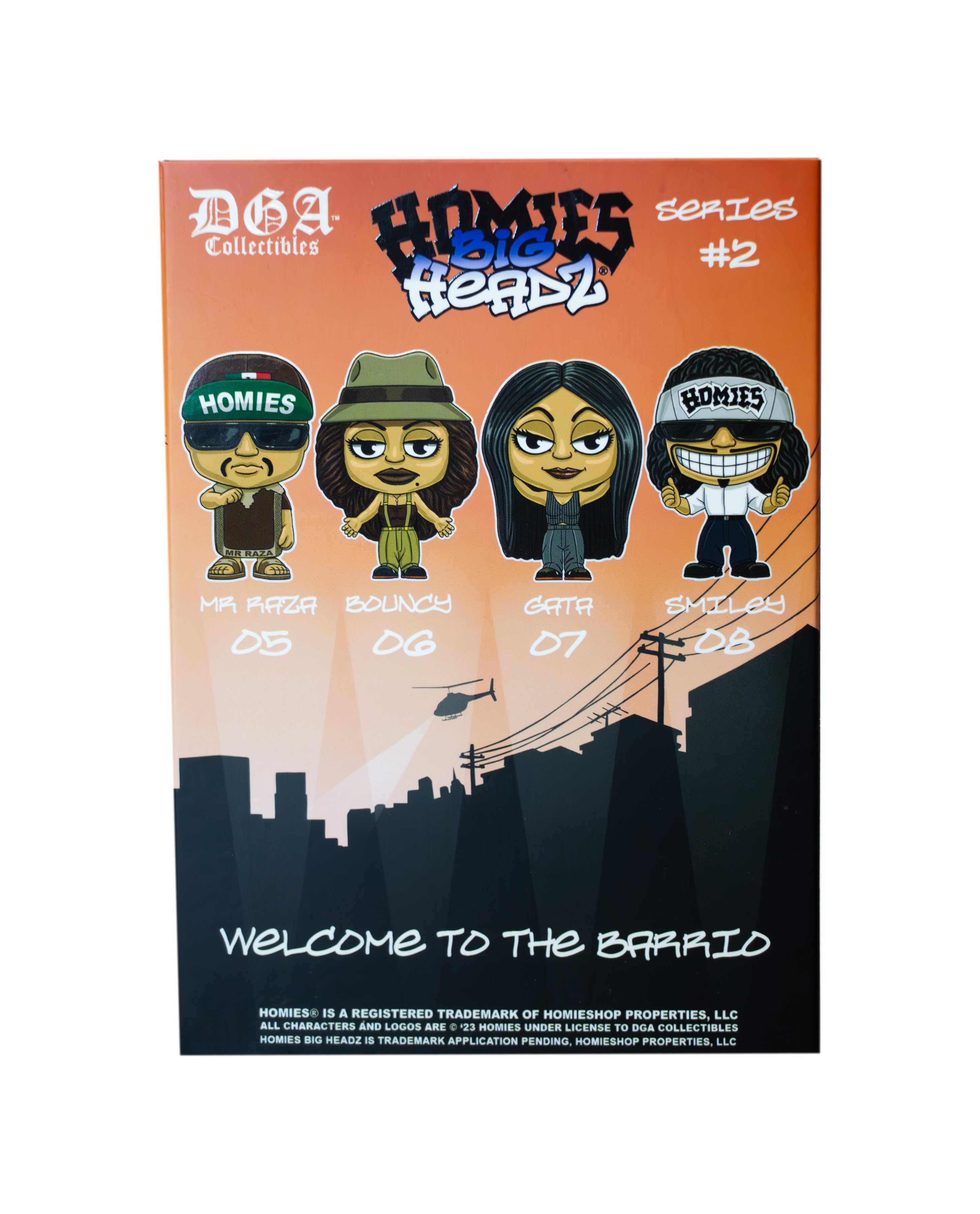 HOMIES - BOUNCY BIG HEADZ Figure Series #2