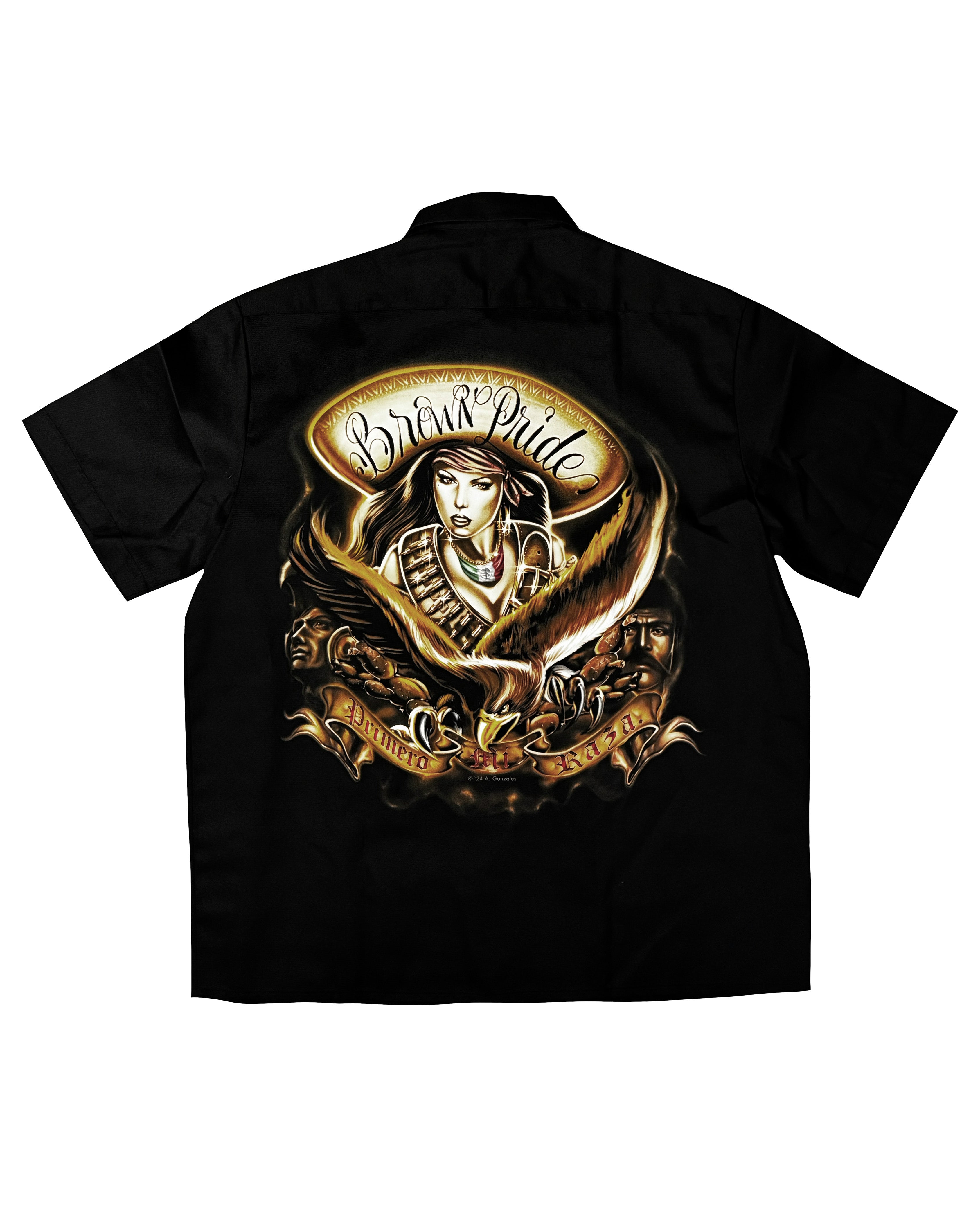 Brown Pride Work Shirt