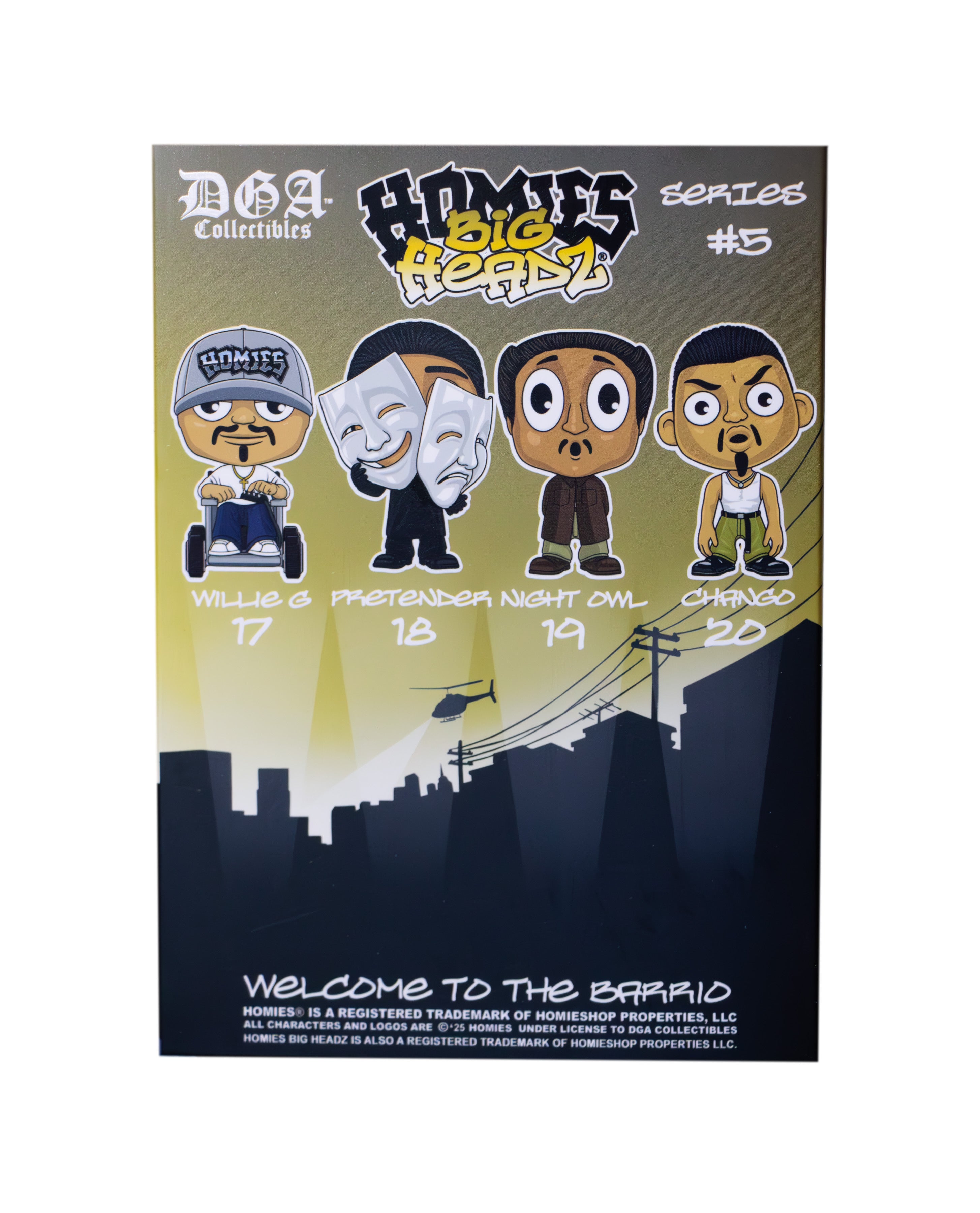 HOMIES BIG HEADZ Figure #5 - Chango