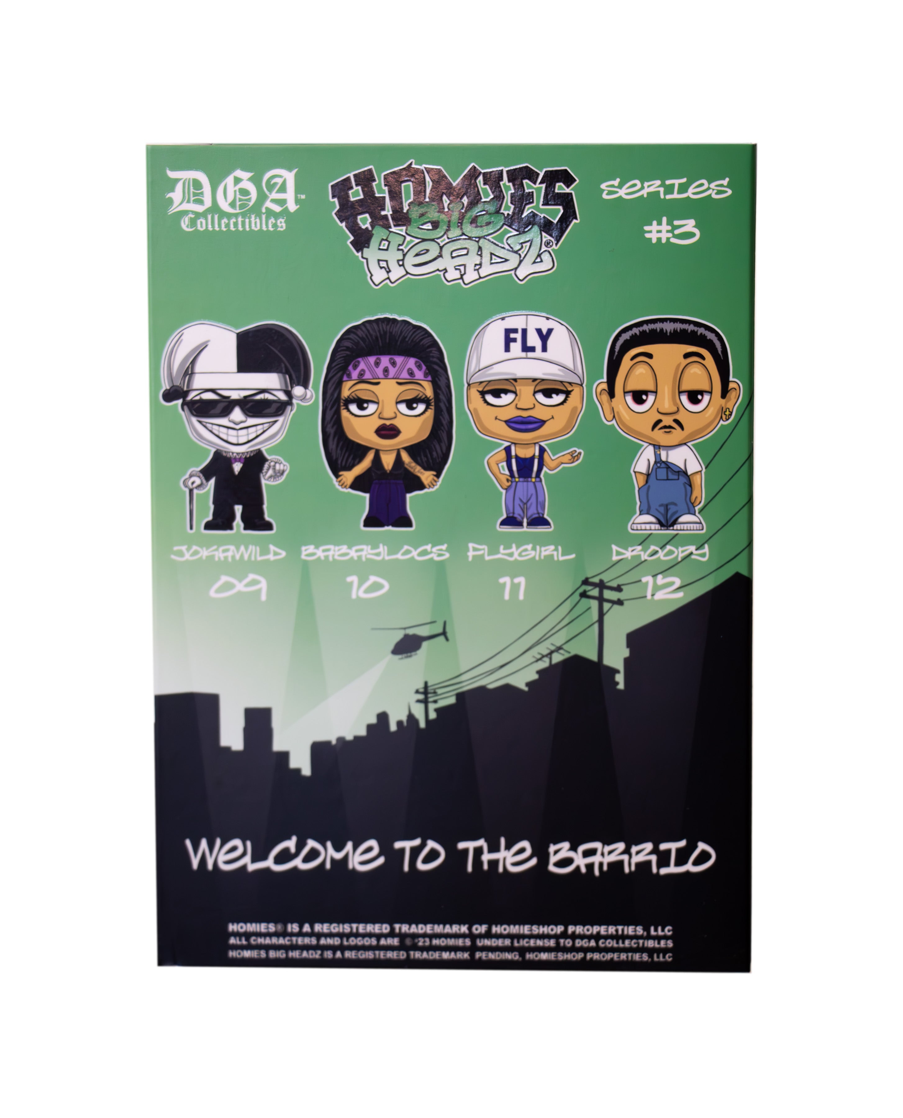 HOMIES - Droopy BIG HEADZ Figure - Series #3