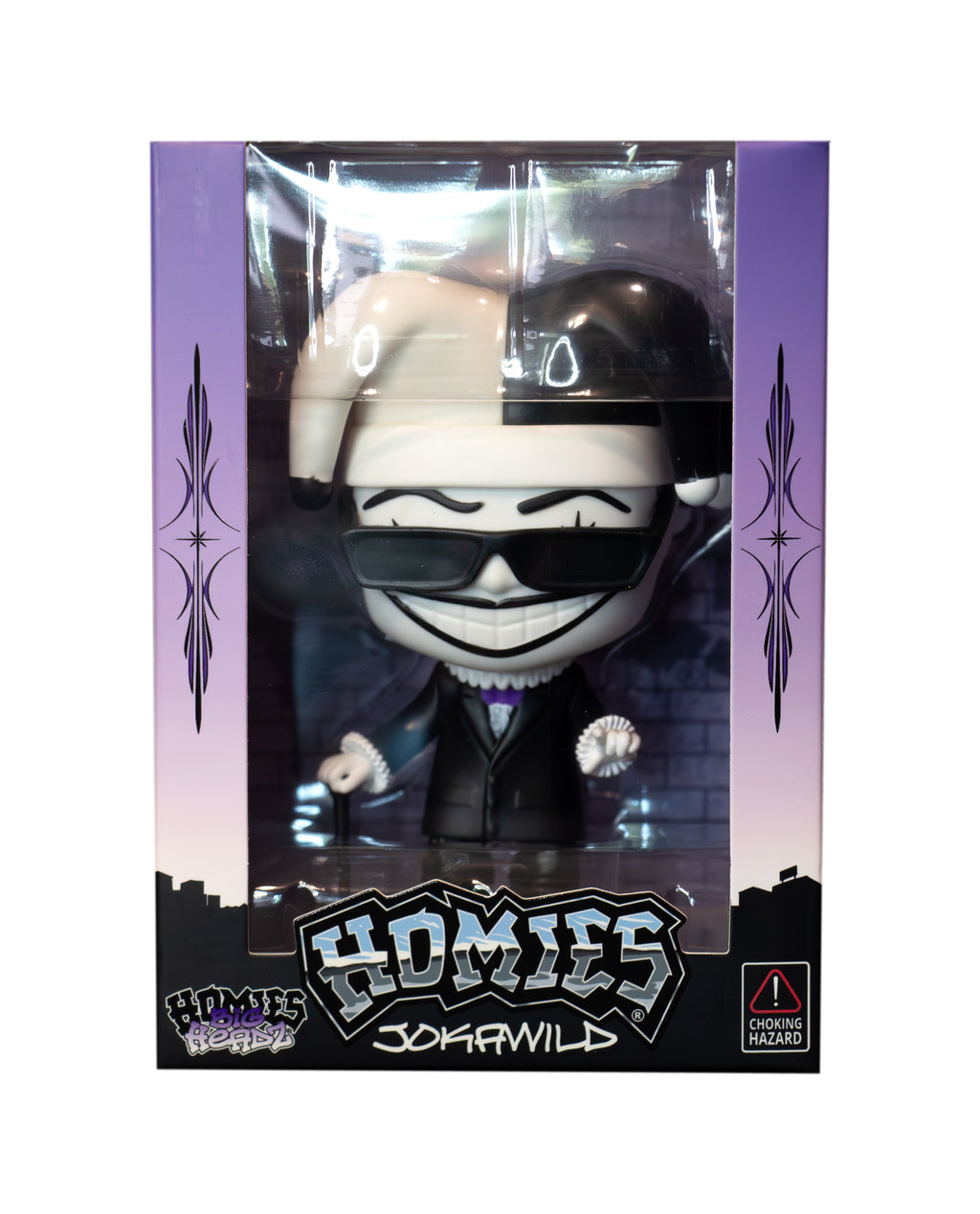 HOMIES - BIG HEADZ Jokawild Figure - Series #3