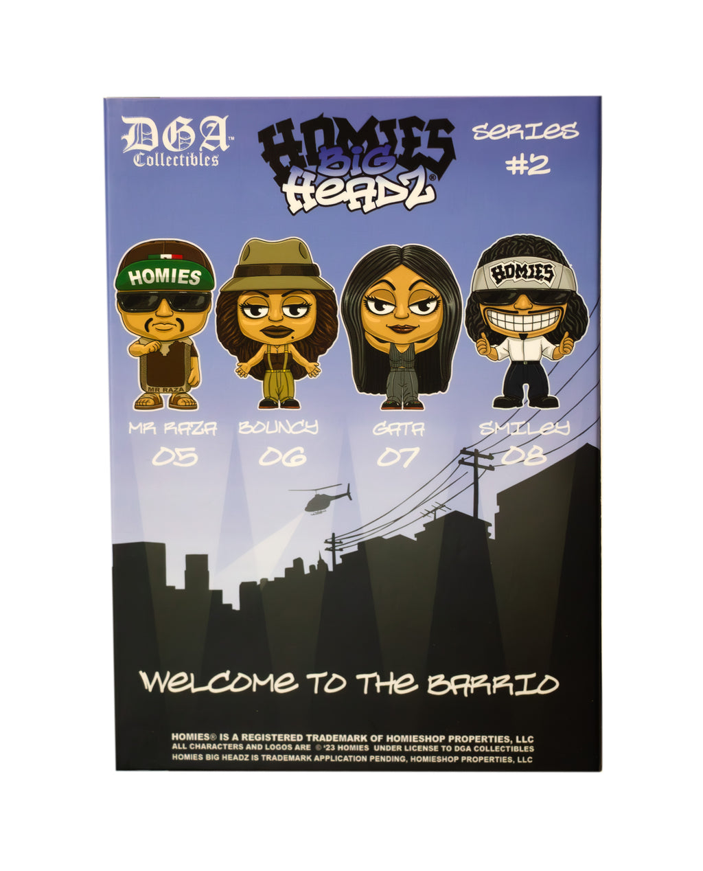 HOMIES - SMILEY BIG HEADZ Figure Series #2