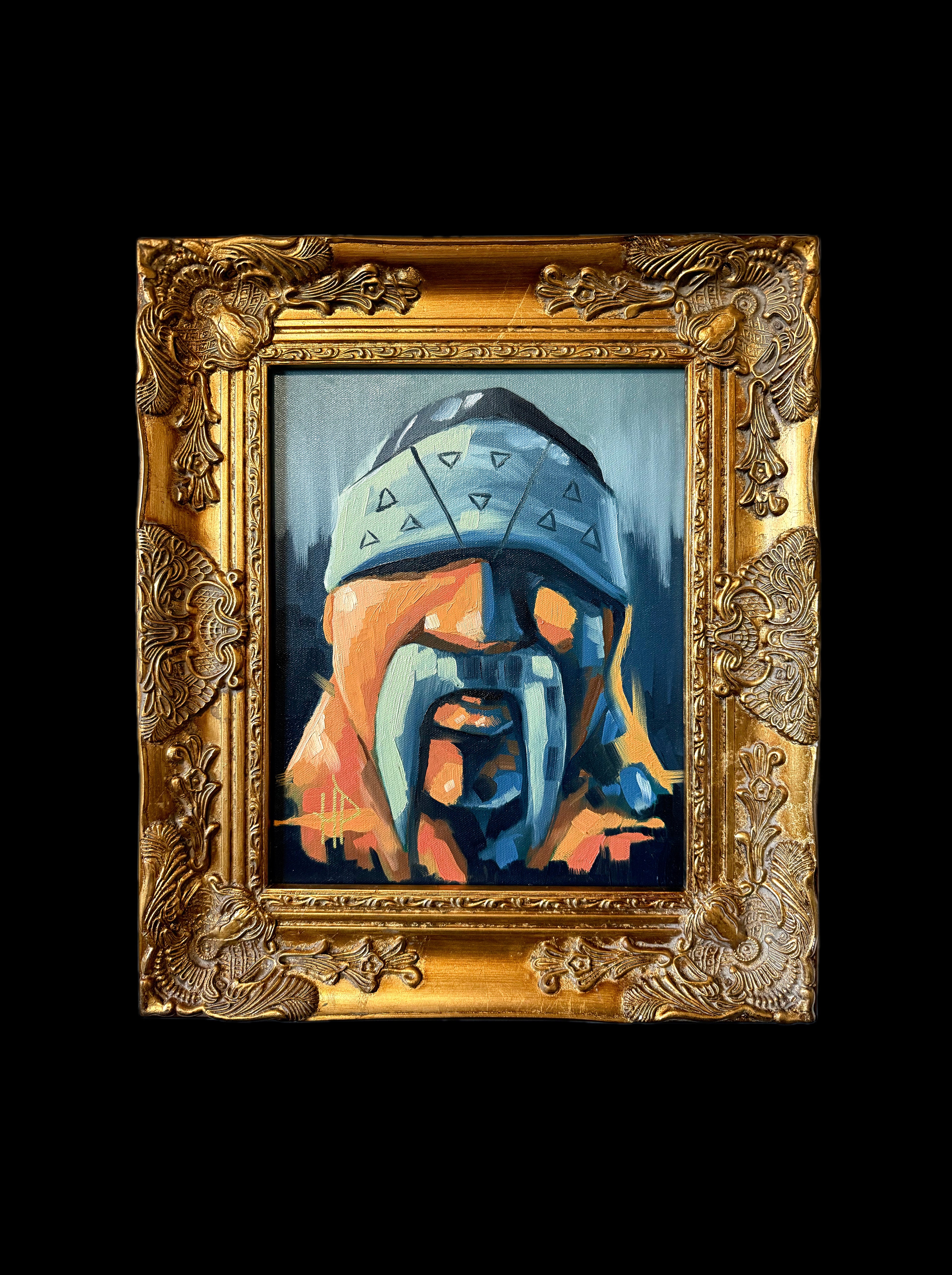 Big Loco Portrait - Oil on Canvas
